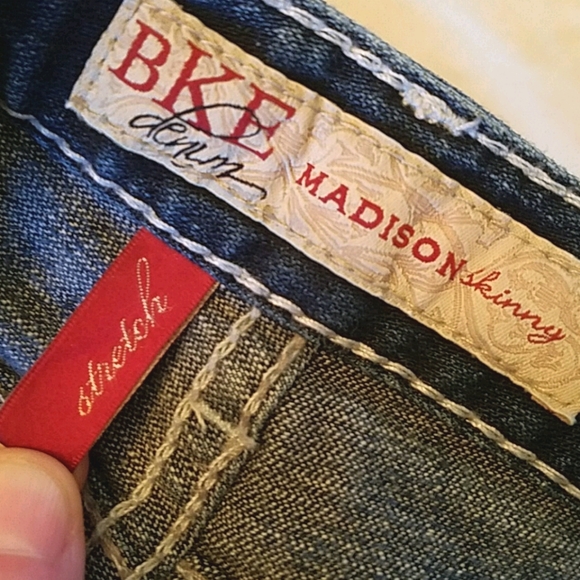 BKE Madison Skinny Jeans sz 28 Stretch - Picture 14 of 16